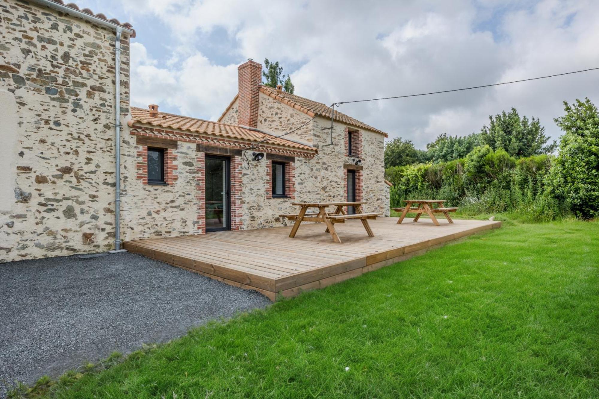 Grange Renovee 5 Personnes-gite Le 411 Holiday home Saint-Philbert-de-Grand-Lieu